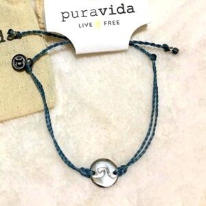 New pura vida wave coin bracelet